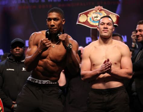 Anthony Joshua vs. Joseph Parker - CompuBox Historical Review - Boxing News