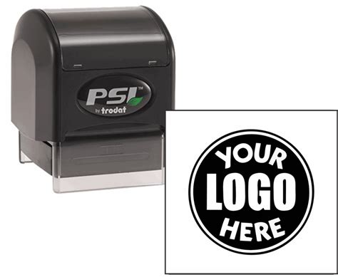 Custom Logo Pre-Inked Stamp