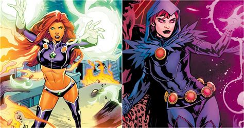 Starfire Vs. Raven: Who Is The Strongest Teen Titan?