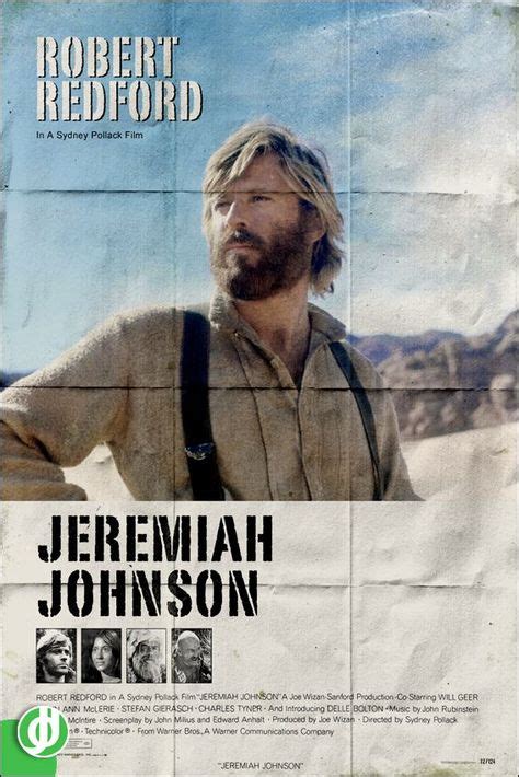 JEREMIAH JOHNSON. Poster designed by Jidé. | Old film posters, Western ...