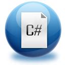 File C# Icon - Spherical Icon Set - SoftIcons.com