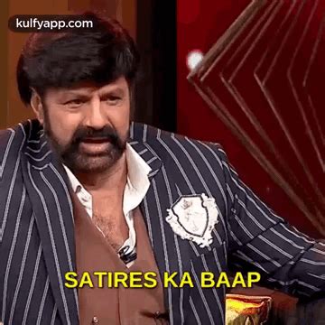 Satires Ka Baap.Gif GIF - Satires ka baap Unstoppable Nandamuri ...