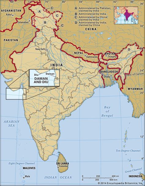 Daman and Diu | History, Location, Map, & Capital | Britannica