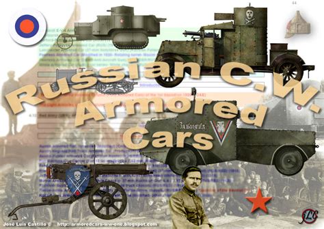 Armored Cars in the WWI: Russian Armored Cars in the Civil War.