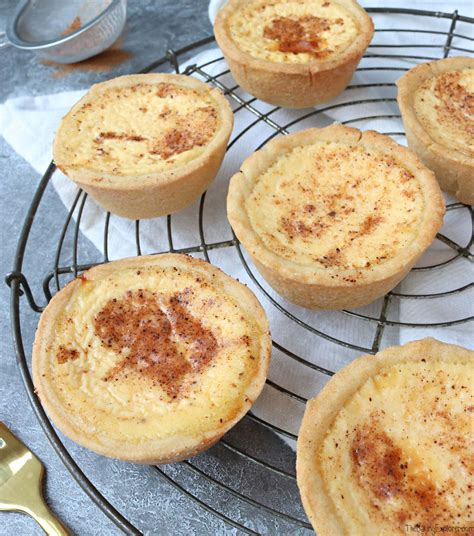 Egg Custard Tarts Custard Tarts Recipe, Egg Custard, Custard Desserts ...