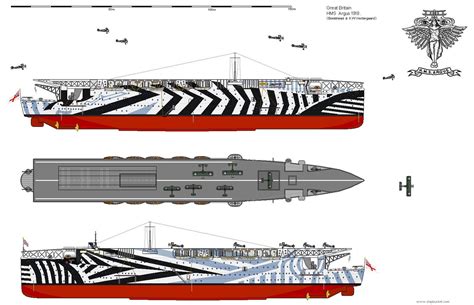 HMS Argus - Aircraft Carrier...alias "la plancha" British Aircraft ...