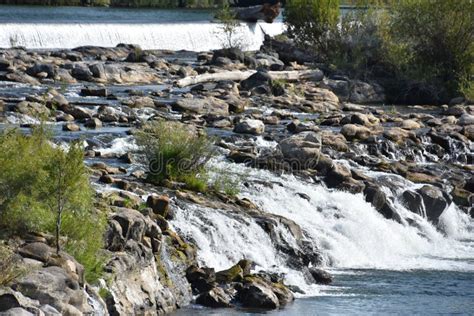 Waterfall at Idaho Falls in Idaho Stock Photo - Image of idaho ...