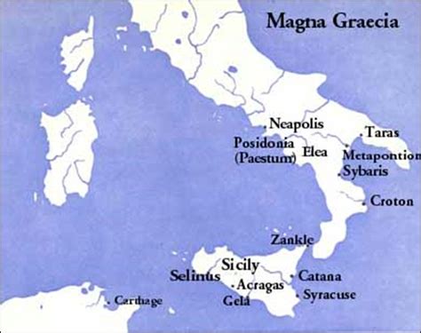 Map of Magna Graecia | Crystal Clear Mathematics