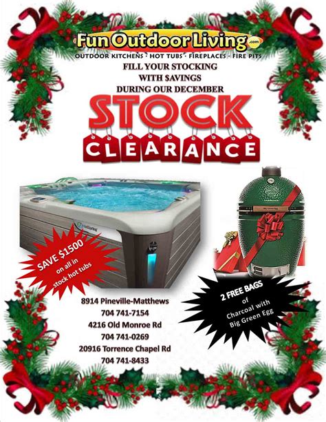 Hot Tub Clearance Sale - Fun Outdoor Living