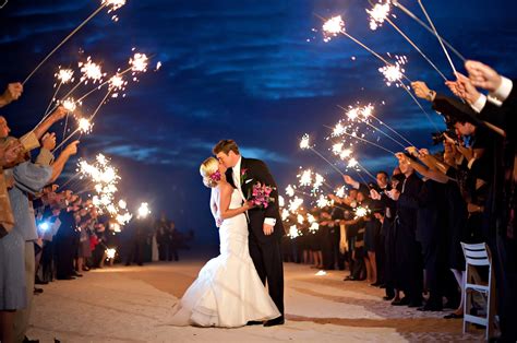 Using Sparklers for Your Wedding Exit Send-Off: A Definitive Guide