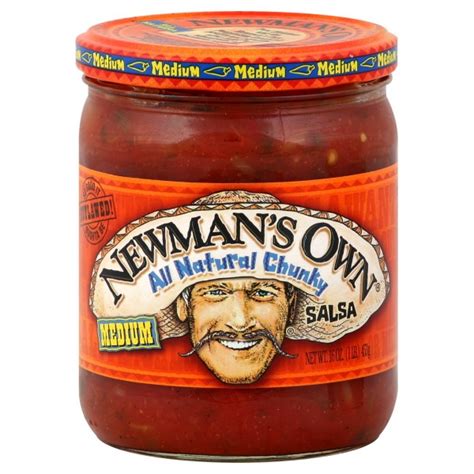 Newman's Own Salsa Chunky Medium All Natural