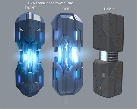 Halo 2 Anniversary Forerunner Power Core, Jason Borne on ArtStation at https://www.artstation ...