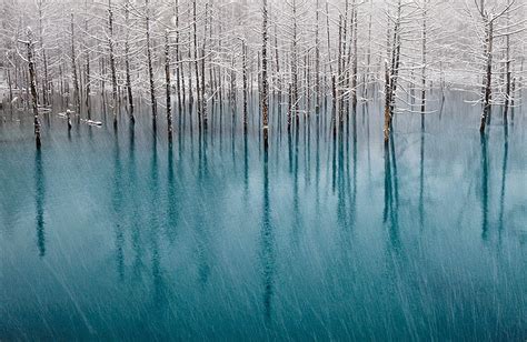 18 Beautiful Frozen Lakes, Oceans And Ponds That Resemble Fine Art - Snow Addiction - News about ...