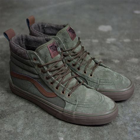 Vans Men SK8-Hi MTE DX green dark gum