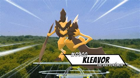 When are Kleavor and Shiny Kleavor coming to Pokemon GO?