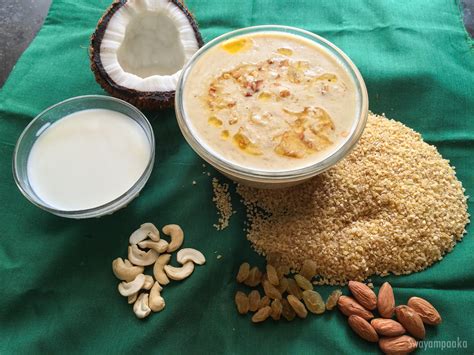 Cracked Wheat Payasam | Broken Wheat Kheer | Kheer Recipes – Food and ...