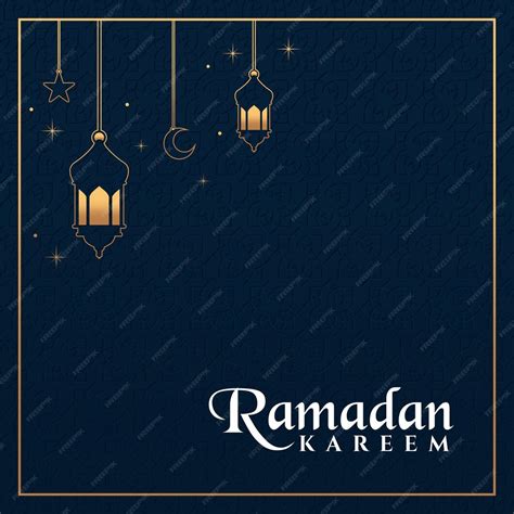 Premium Vector | Islamic background design for ramadan kareem vector template