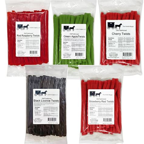 Licorice Twists - 16 Oz Pkg - Arndt's Fudgery LLC