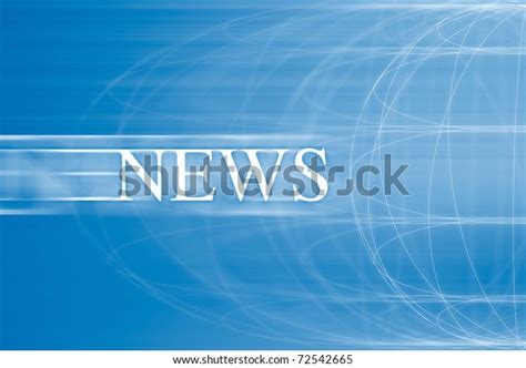 News On Blue Background World Motion Stock Illustration 72542665 | Shutterstock