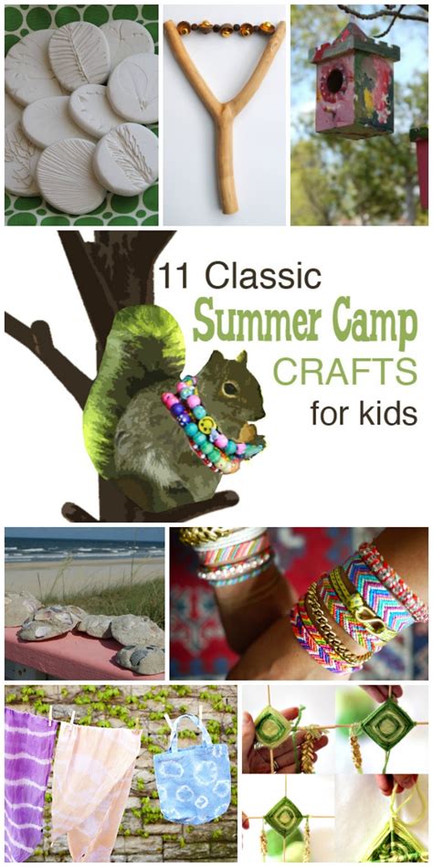 11 Classic Summer Camp Crafts for Kids - TinkerLab