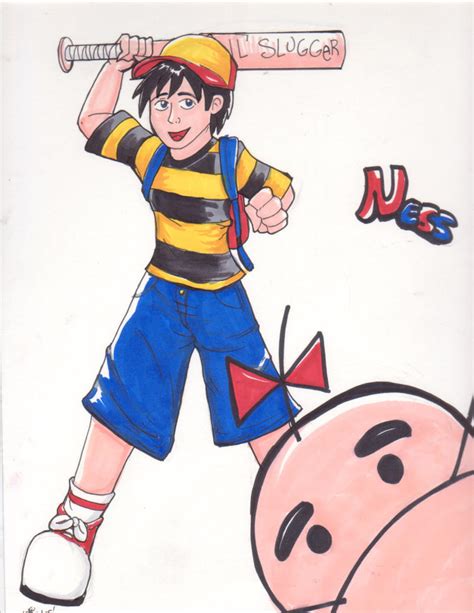 Earthbound Fanart-Ness by thetani on DeviantArt