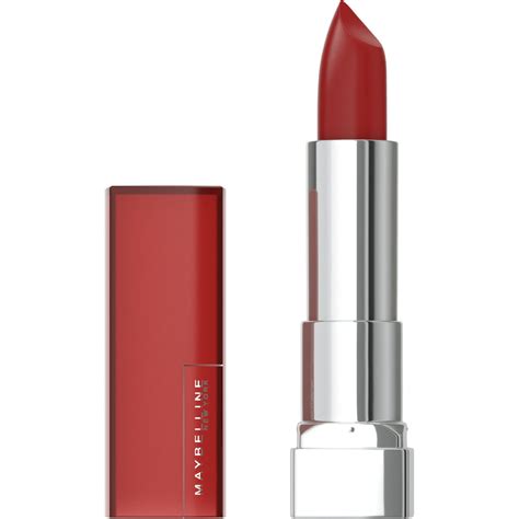 Maybelline Color Sensational The Mattes, Matte Finish Lipstick Makeup, Smoking Red, 0.15 oz ...