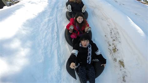 Lake Tahoe SNOW TUBING #2 20151128 - YouTube