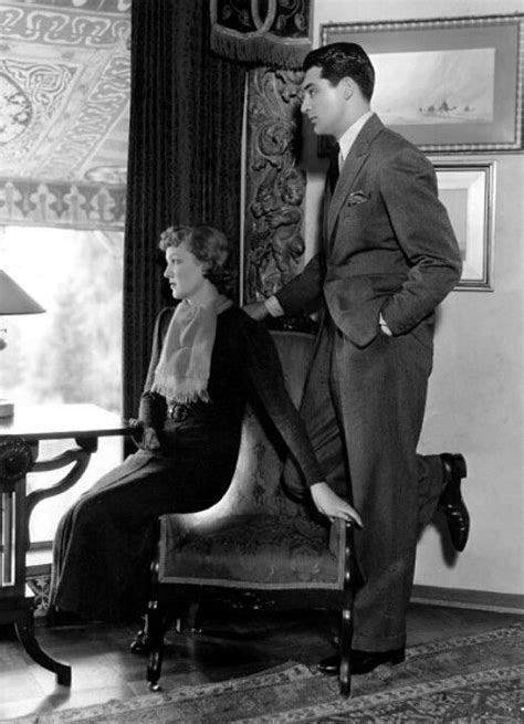 Newlyweds Cary Grant & Virginia Cherrill At their home 1934. | Cary grant, Cary, Classic film stars