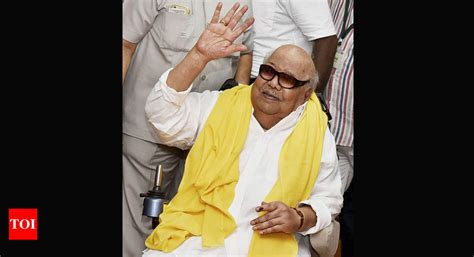 Karunanidhi Death: M Karunanidhi: For the master of repartee, wit was ...