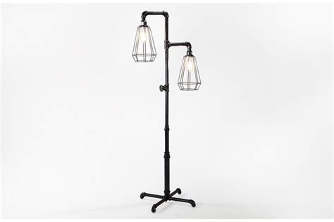 Light up your home with this on trend, industrial style floor lamp. | Floor lamp, Industrial ...