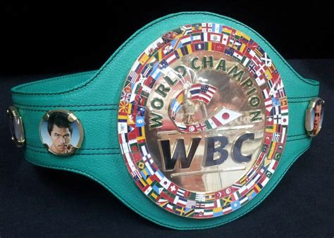 WBC Championship Deluxe Replica Belt | Wbc, Belt, World boxing