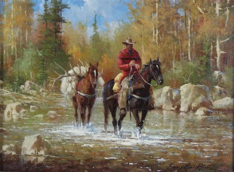 Gary Lynn Roberts b.1953 American Cowboy Painting - Sep 26, 2018 | Hill Auction Gallery in FL