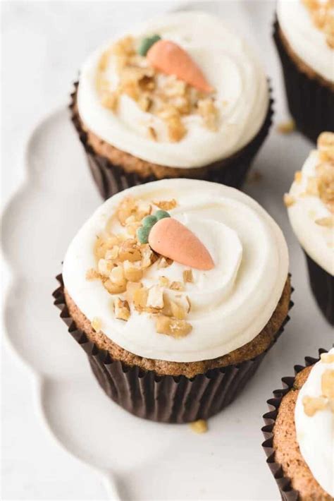 Carrot Cake Cupcakes - Make With Mara