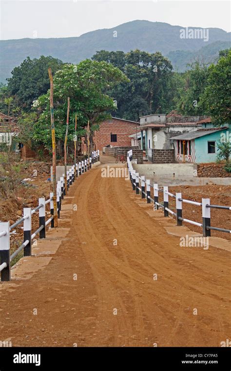 Village Road, India Stock Photo - Alamy