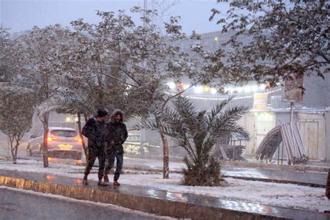 Snow Blankets Iraq For Just The Second Time In 100 Years