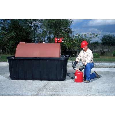 932940-4 Ultratech Uncovered, Polyethylene Spill Containment Sump; 605 ...