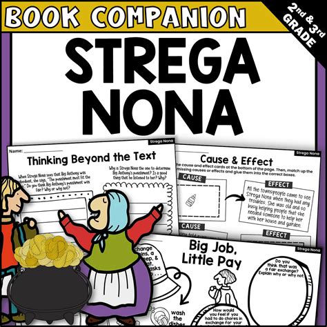 Strega Nona Interactive Read Aloud Book Companion Activities for IRA ...