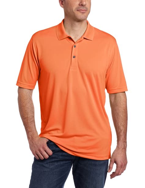 IZOD Mens Masters Vertical Stripe Golf Polo Shirts