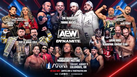 AEW Dynamite Results From Nationwide Arena In Columbus, OH. (8/9/2023 ...