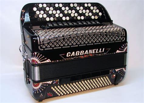 Gabbanelli Chromatic Black - Gabbanelli Accordions