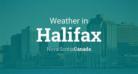 Weather for Halifax, Nova Scotia, Canada