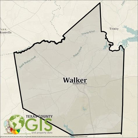 Walker County, TX | GIS Shapefile & Property Data