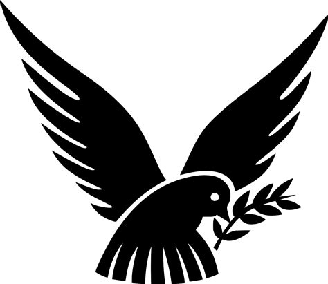 SVG > animal dove bird branch - Free SVG Image & Icon. | SVG Silh