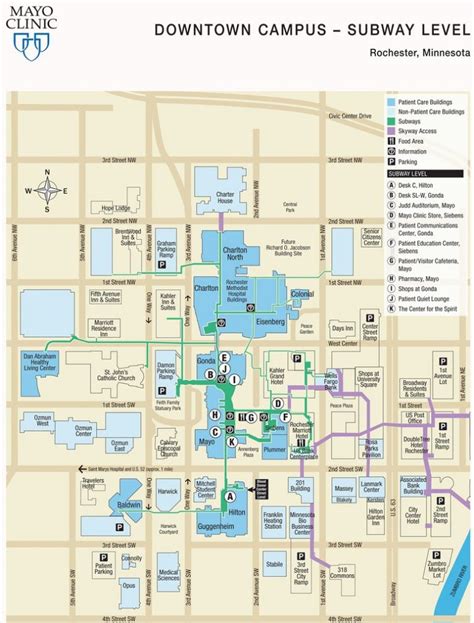 Mayo Campus Map – Bestinthesw - Mayo Clinic Jacksonville Florida Map ...