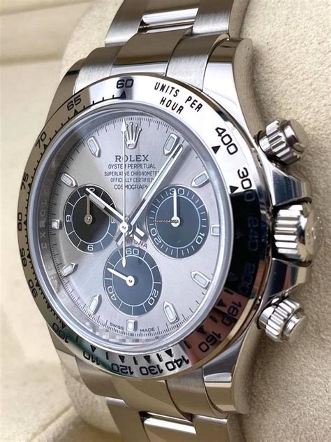 Rolex Daytona White Gold Silver Dial Ghost 116509 Unworn 2023 for ...