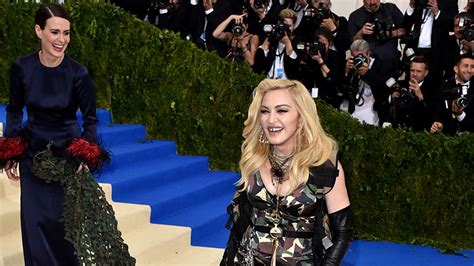 Sarah Paulson has fangirl moment after spotting Madonna at Met Gala | HELLO!