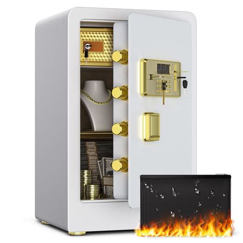 TELAM 5.0 CU.ft Safe Box Home Large Fireproof Waterproof Safes ...