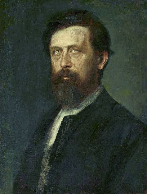 Portrait of Arnold Böcklin Painting | Franz von Lenbach Oil Paintings