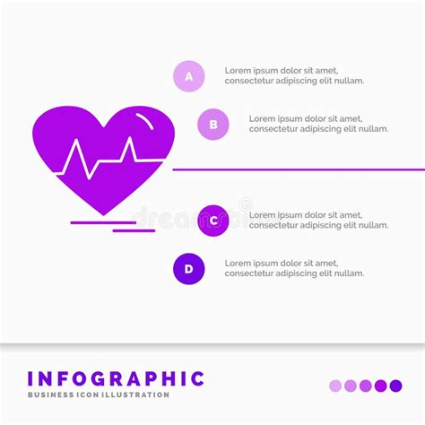 Ecg, Heart, Heartbeat, Pulse, Beat Infographics Template For Website ...