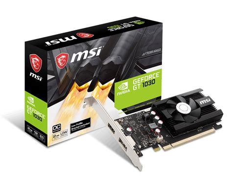 GeForce GT 1030 2GD4 LP OC | Graphics card - The world leader in ...